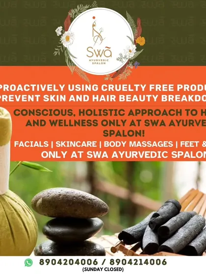 Our approach is holistic and conscious. We use traditional tools like herbal potlis, smooth basalt stones, and activated charcoal to provide treatments that heal and rejuvenate from the inside out.
