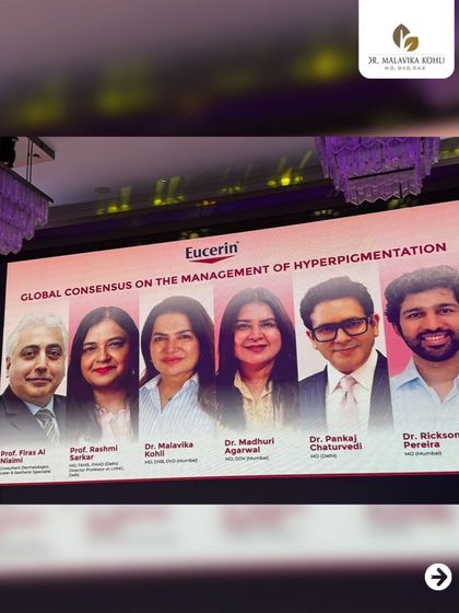 As part of a global consensus panel for Eucerin, I collaborated with esteemed international and national faculty. Our focus was on unifying the approach to managing hyperpigmentation, a testament to my commitment to bringing world-class standards of care to my patients.