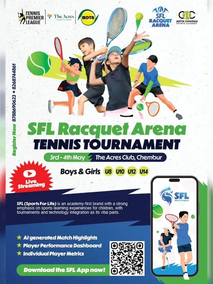 We integrate technology to elevate your game. This tournament announcement highlights our unique features like live streaming and AI-generated match highlights, giving players access to professional-level analytics through the SFL app.