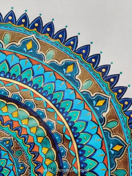 Nidhi - Custom & Fine Art Paintings Meditative Mandalas photo 24