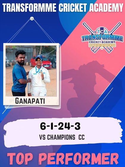 Transform Cricket Academy - Junior Cricket Coaching Program Tournament Champions: A Legacy of Winning photo 20