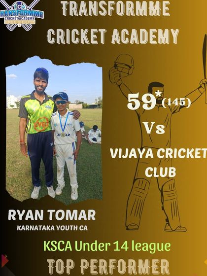 Transform Cricket Academy - Advanced Competitive Cricket Training The Record Breakers: Individual Player Achievements photo 34