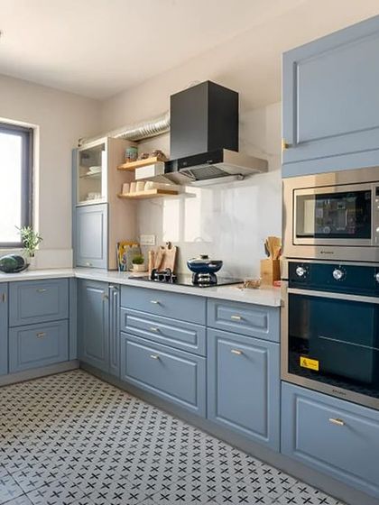 Bengaluru Interiors - Space-Saving Furniture Solutions Modern Kitchen Designs photo 3