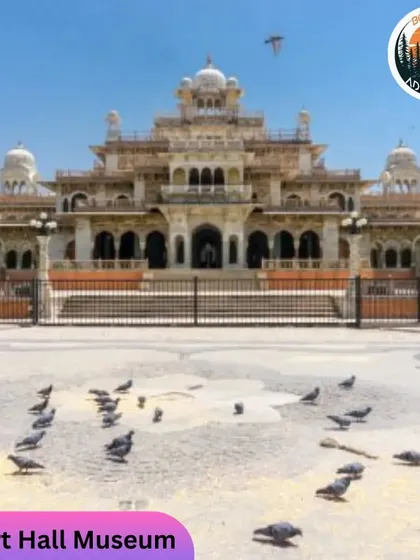 The Albert Hall Museum in Jaipur is a stunning example of Indo-Saracenic architecture and a great place to explore Rajasthan's rich culture.