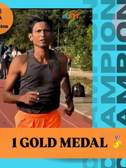 Leading from the front! Congratulations to our founder, Brinston Miranda, for winning the gold medal in the 4x100 mixed relay at the 3rd National Masters Sports Championship. His commitment inspires us all to push our own limits.