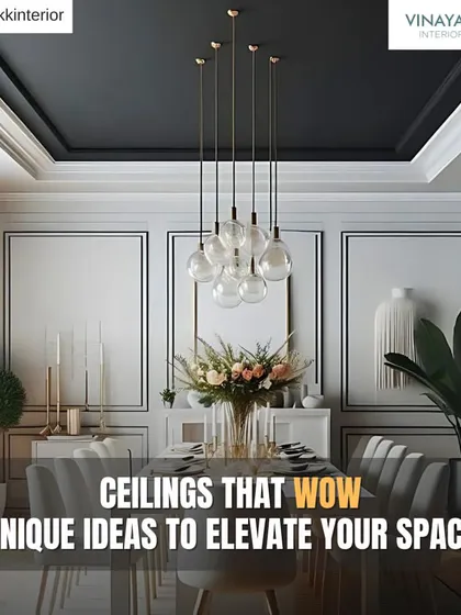 Ceilings are the fifth wall! This post introduces unique ceiling ideas that can elevate your space and add a "wow" factor to your home's design.