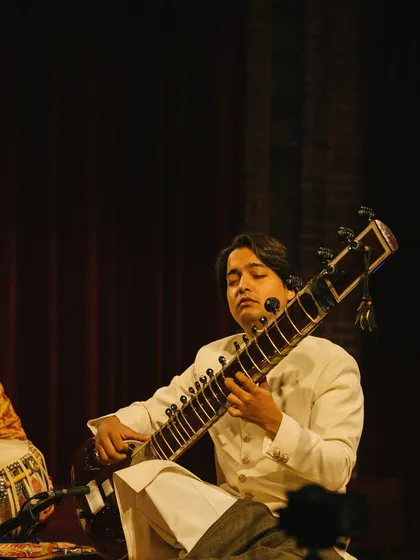 Lost in the melody of Raag Bihag during my performance in Amsterdam. Each concert is an opportunity to connect deeply with the raga and share that emotional journey.