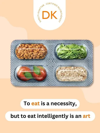 To eat is a necessity, but to eat intelligently is an art. This image of nutrients in a blister pack visualizes my philosophy: food is medicine, and the right choices are your daily dose of wellness.