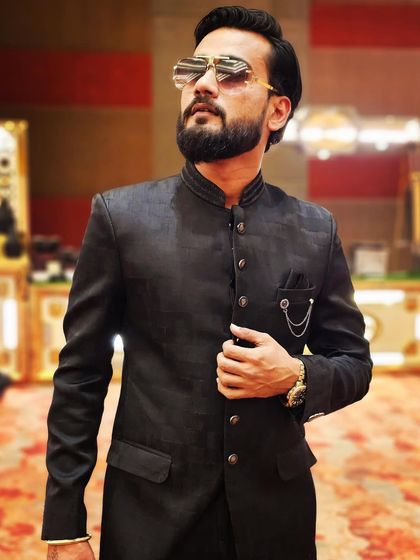 A photo from my show at NESCO, Goregaon. The right look helps set the tone for the evening.