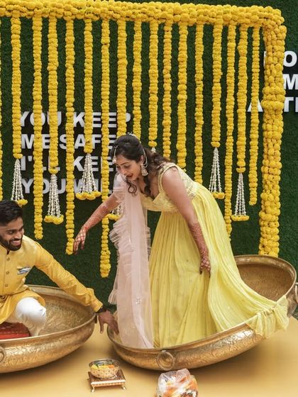 The Haldi & Mehendi: Colors & Laughter photo 62