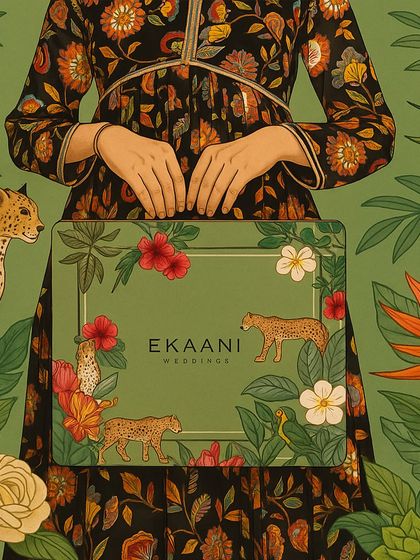 Ekaani - Luxury Wedding Stationery & Gifting Tales of Tropic: A Lush Beginning photo 9