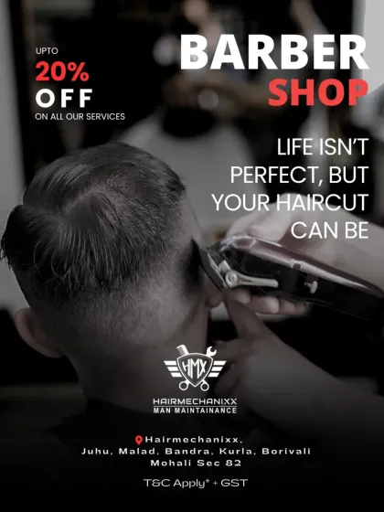 Life isn't perfect, but your haircut can be. And with up to 20% off on all our services, there's no reason to wait.