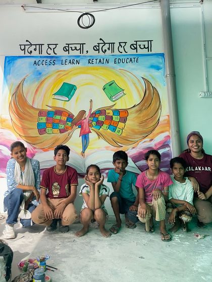 Anupama - Custom Artwork & Murals Murals with a Message: Art for Communities & Schools photo 26
