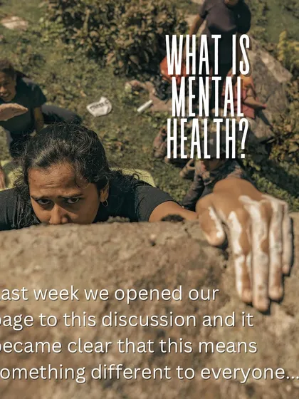 We opened up a discussion about mental health, and it's clear it means something different to everyone. We believe in keeping this dialogue going.