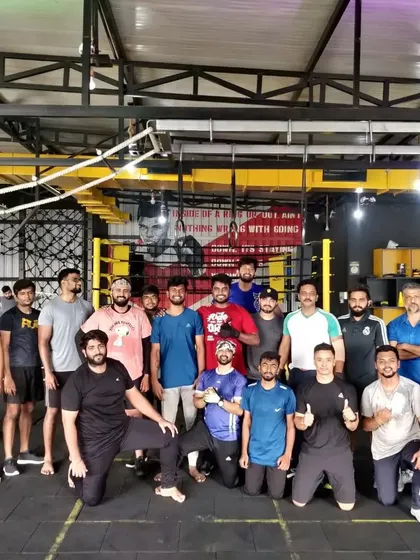 This is our pack. A group of dedicated members after a tough but rewarding combat sports session, showing the strong community spirit we build here at MultiFit.
