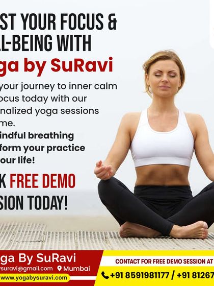 Boost your focus and well-being with our personalized at-home yoga sessions. Let mindful breathing transform your practice and your life.