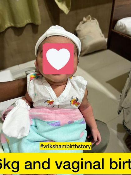 This mother weighed 86kg and had a vaginal birth. Her story is an inspiration and helps to break the misconception that weight is a barrier to a normal delivery.