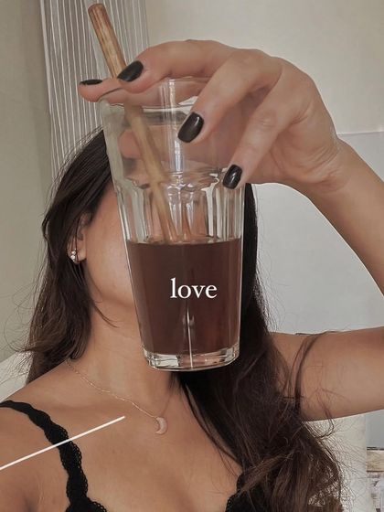 A lifestyle shot of my Pink Opal luna pendant. It's a stone of love and happy dreams, and I designed it to be a subtle, beautiful piece for everyday wear.