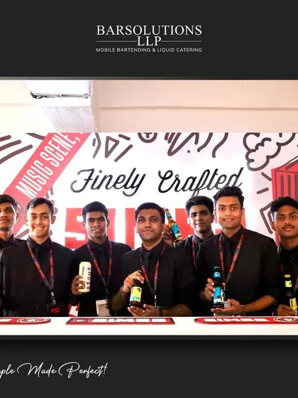 The full crew for the Simba Beer comedy night, showcasing their range of stout, lager, and wit beers.
