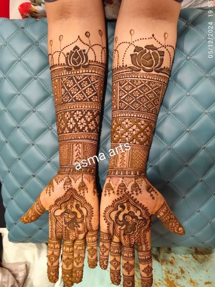 Asma Arts - Bridal Henna Intricate Bridal Designs photo 8