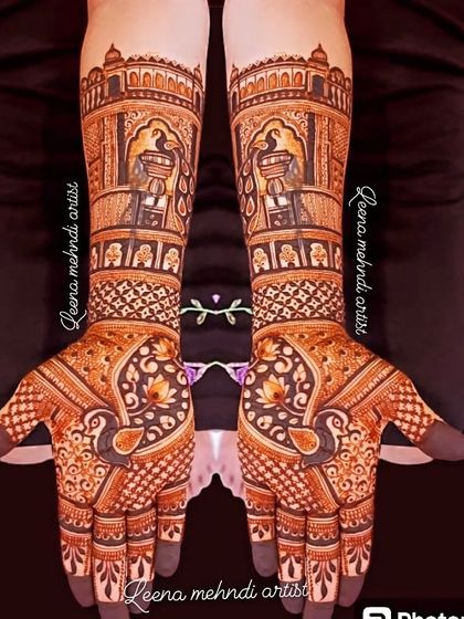 Intricate Bridal Mehndi photo 9