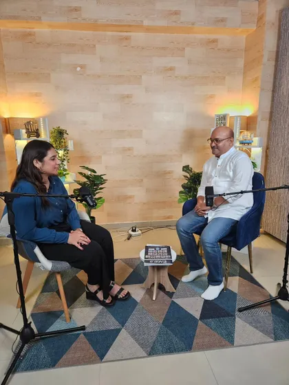 Behind the scenes of a new podcast series I am recording on numerology and energy vastu. Stay tuned for some deep insights and discussions.