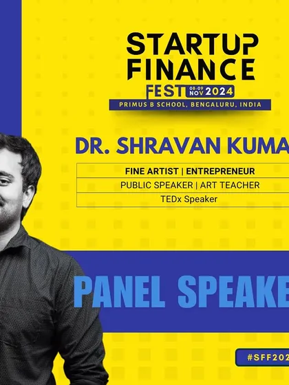 I was thrilled to be invited as a panel speaker at the Startup Finance Fest 2024! It's an honor to share my journey and insights on making art accessible for everyone.