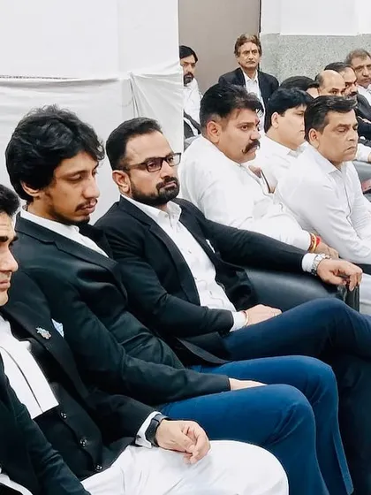Attending the farewell function with fellow members of the bar. These events strengthen the personal and professional bonds within our legal community.