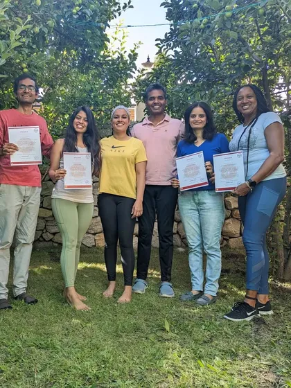 The beautiful result of a journey shared. Our newly certified Yin Yoga teachers in Ladakh, filled with new knowledge and unforgettable memories. This is more than a course; it is the start of a new chapter.