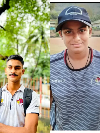 We are proud of all our players, boys and girls. Here are two of our stars, Harsh Salunkhe and Mitali Mhatre, who are both representing Mumbai in U-19 state-level cricket. Their success is a result of their consistent hard work and our process.