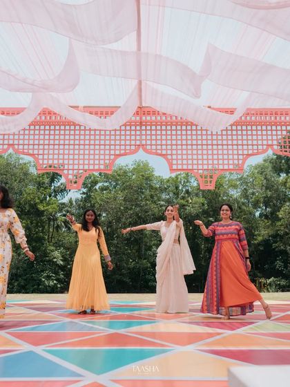 Sachin Sherigar - Full-Service Wedding Decor & Design Vibrant Pre-Wedding Events photo 12