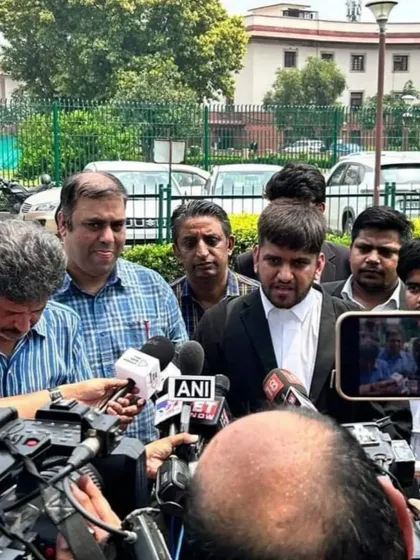Addressing the media outside the Supreme Court following the historic judgment on Article 370. Representing Youth4PanunKashmir and the Global Kashmiri Pandit Diaspora in this constitutional matter was a profound responsibility.