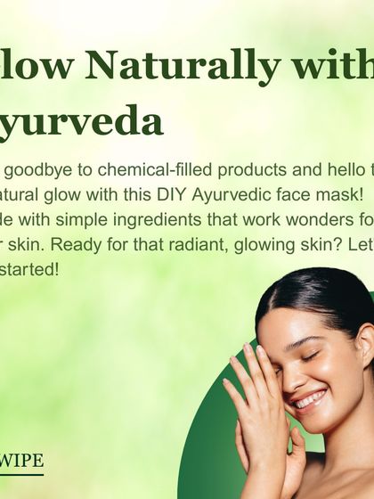 Say goodbye to chemical-filled products and hello to a natural glow. This DIY Ayurvedic face mask is made with simple ingredients that work wonders for your skin, helping you achieve a radiant complexion.