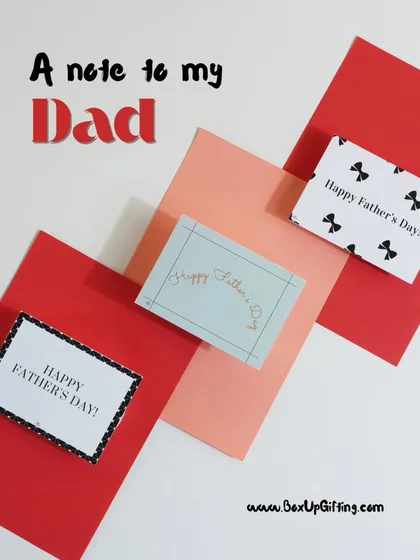 For Father's Day, or any special occasion, I create custom cards to convey your message. Choose from various designs to write your heart out.