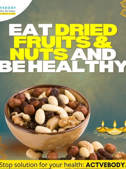 Eat dried fruits and nuts and be healthy. This simple, inviting image of a bowl of mixed nuts and dried fruits is a reminder to fuel your body with nature's perfect, nutrient-packed snacks.