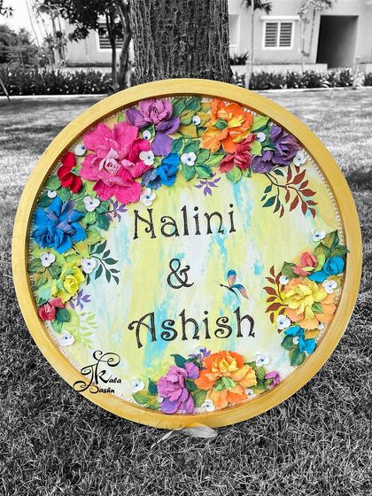 Jashn-e-Kala by Sakshi - Custom Russian Sculpture Decor Personalized Nameplates photo 17