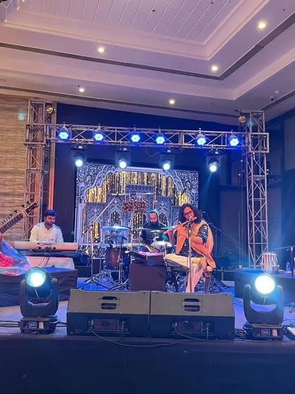 From classical stages to contemporary fusion ensembles, the tabla finds its place everywhere. This was a high-energy private gig with a full band, including sitar, flute, keyboard, and drums, showing the versatility of Indian percussion.