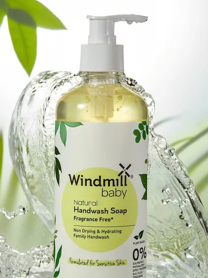To reflect the natural, plant-based qualities of Windmill Baby handwash, I created this dynamic splash shot. Capturing the water in mid-air adds a feeling of freshness and purity, bringing the product's core message to life.