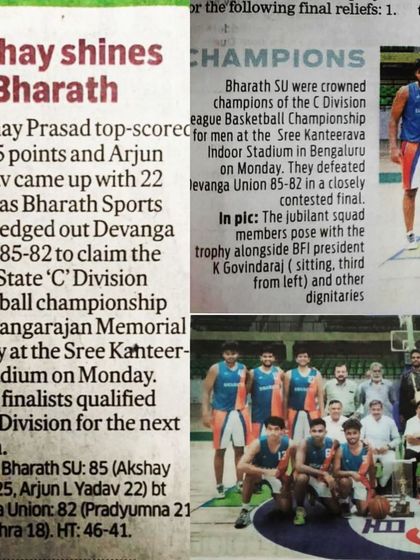 Akshay Prasad S - Athletic Performance Training In The News photo 5