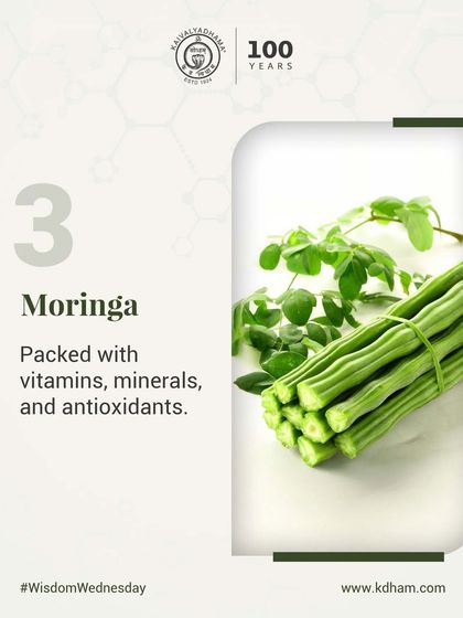 Moringa is a nutrient-dense superfood packed with vitamins, minerals, and antioxidants. We recommend it for boosting energy and providing comprehensive nutritional support.