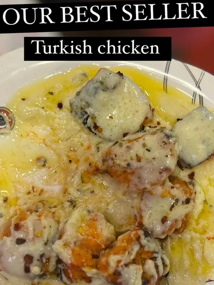 Our best-selling Turkish Chicken, a dish that combines the smokiness of the tandoor with the richness of cheese and cream. It's a modern Mughlai favorite.