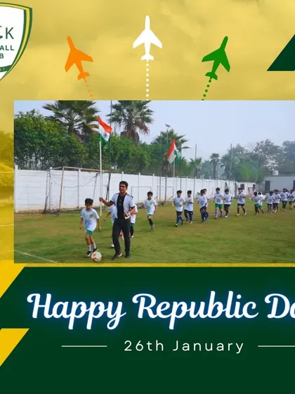 Happy Republic Day from the Kick FC family. We celebrate with pride and the spirit of the game.