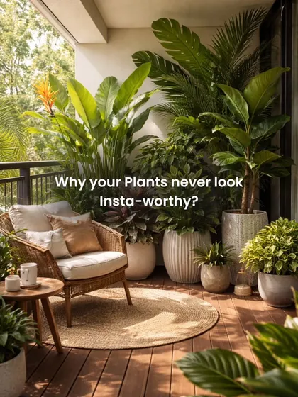 If you've ever wondered why your balcony doesn't look like the ones in magazines, the answer is often expert care. We help create and maintain those picture perfect green spaces.