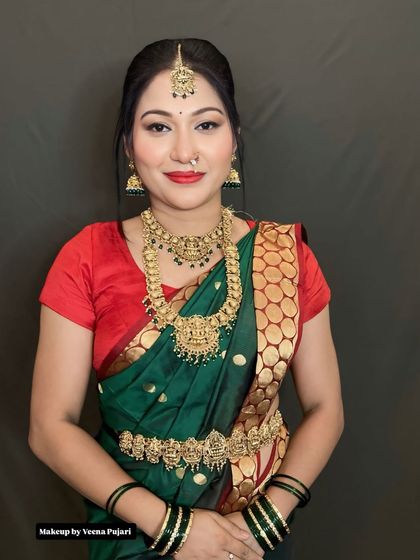 Veena Pujari - Makeup Classes and Training South Indian Traditional & Bridal Looks photo 17