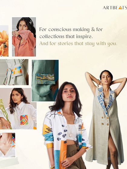 For conscious making and for collections that inspire. This collage celebrates the launch of our website, a home for stories that stay with you.