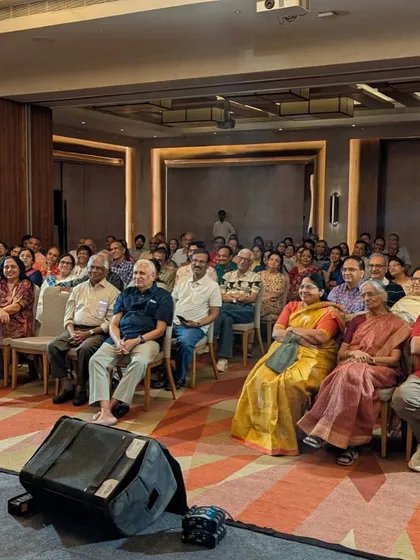 It's an amazing feeling to perform for a full house. This show in Coimbatore for an older audience was incredibly special and filled with laughter.
