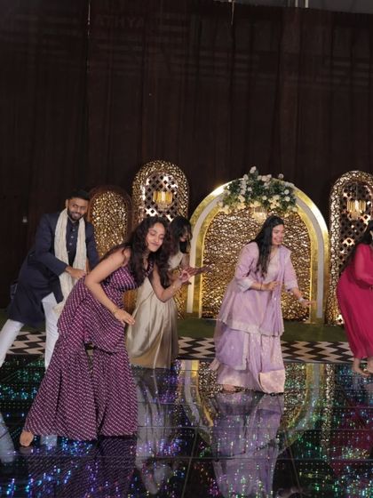 The Sangeet Tales - Wedding Dance Choreography The Ultimate Squad Goals: Friends & Cousins photo 11