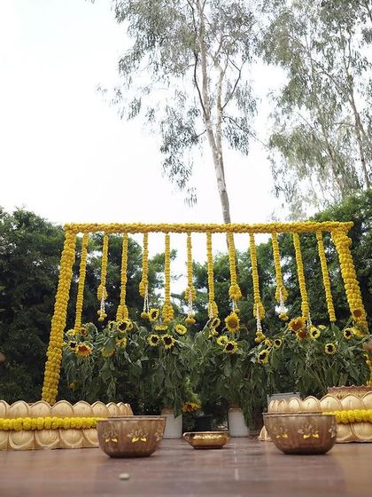 Wedding Stories - Full-Service Wedding Planning Vibrant Haldi & Mehendi Functions photo 4