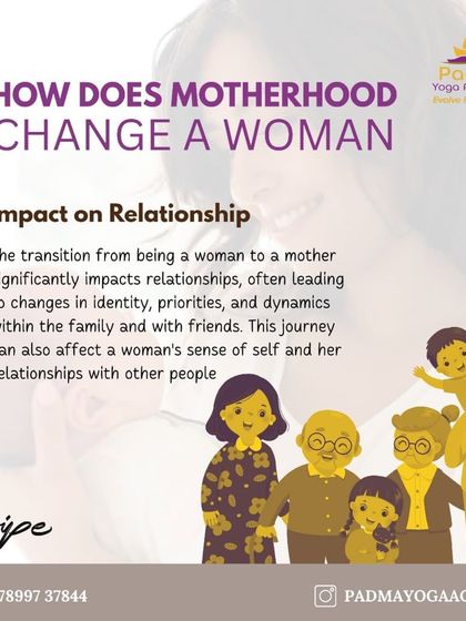Motherhood transforms a woman's relationships, shifting dynamics and priorities as she navigates her new identity.