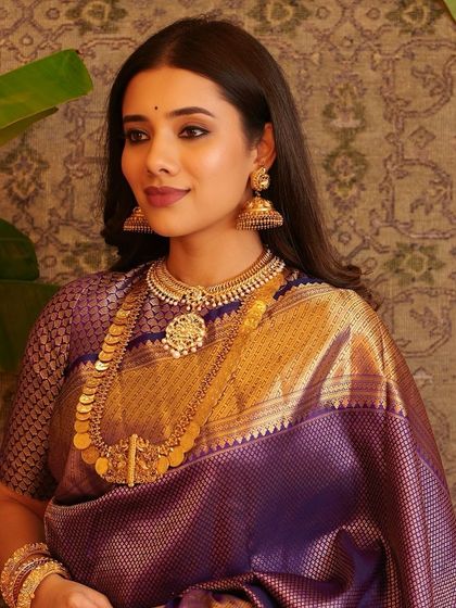 Shwetha Mahadev - Bridal Makeup Artistry Traditional South Indian Muhurtham Looks photo 35